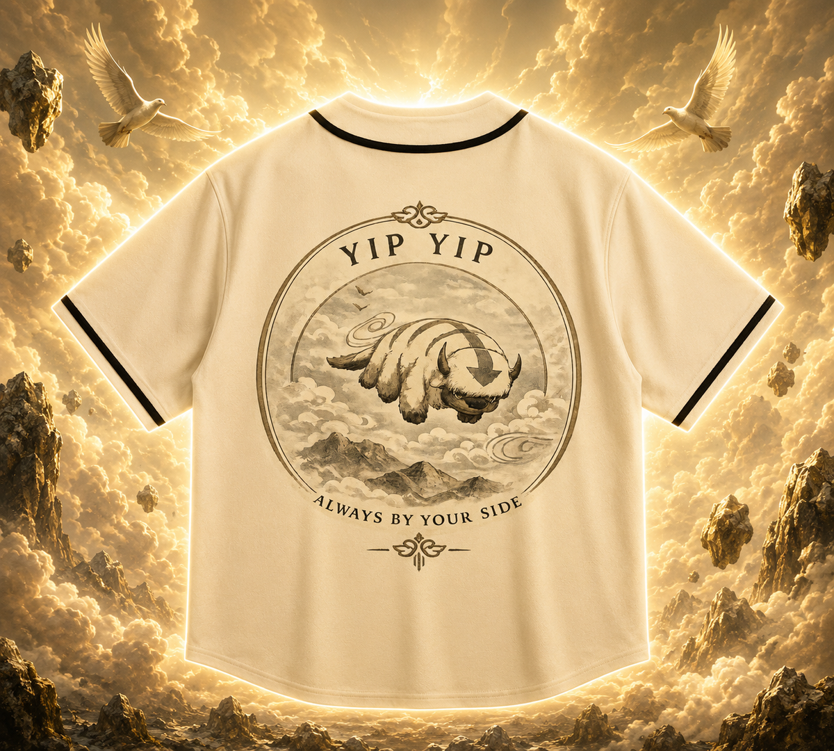 Cloud Haven Sky Bison Jersey