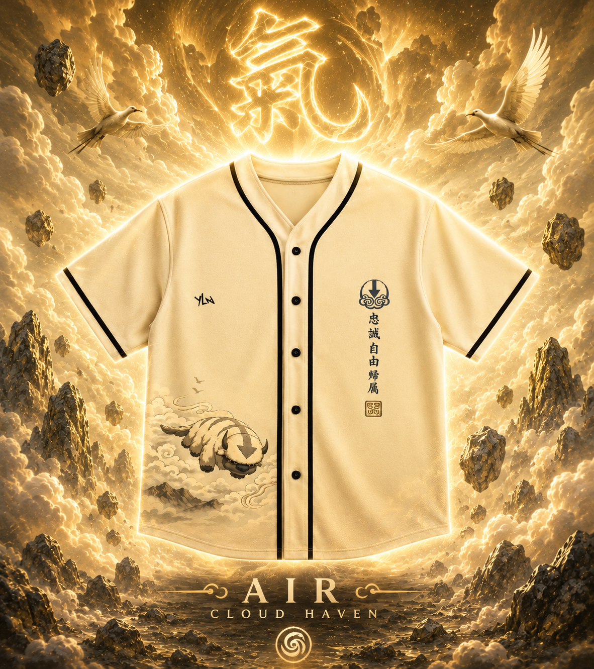 Cloud Haven Sky Bison Jersey