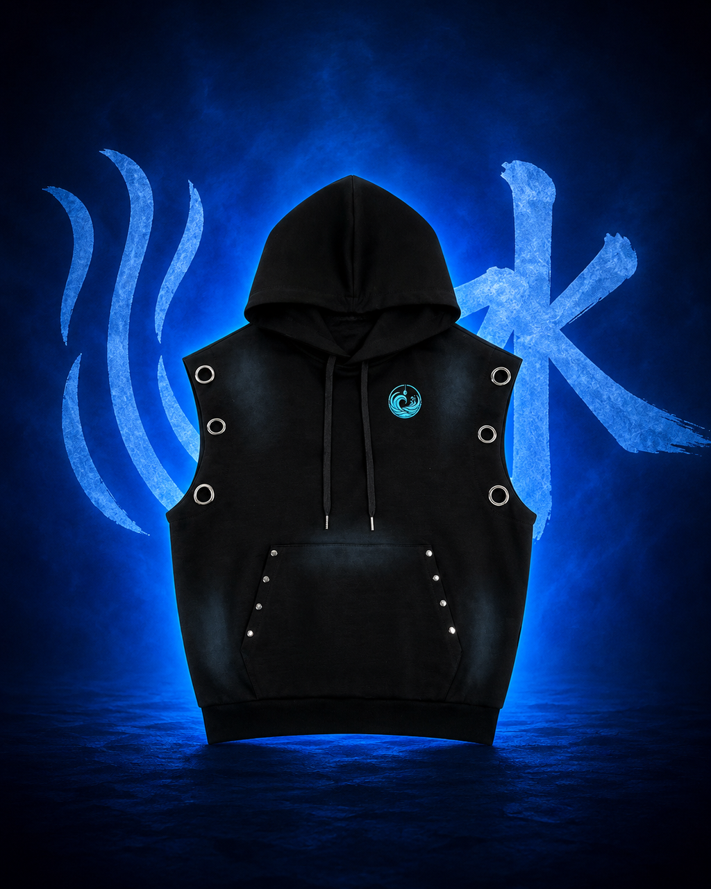 Sea Serpent Sleeveless Hoodie